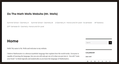 Desktop Screenshot of dothemathwells.com