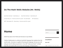 Tablet Screenshot of dothemathwells.com